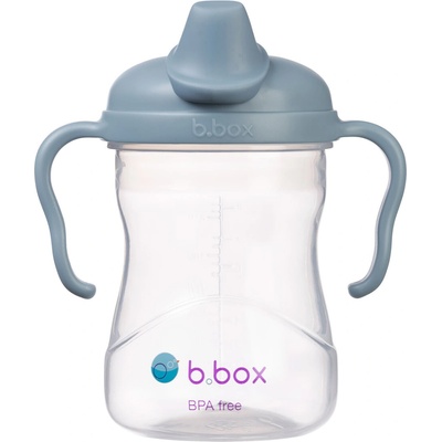 b.box hrneček s pítkem světle modrý 240 ml