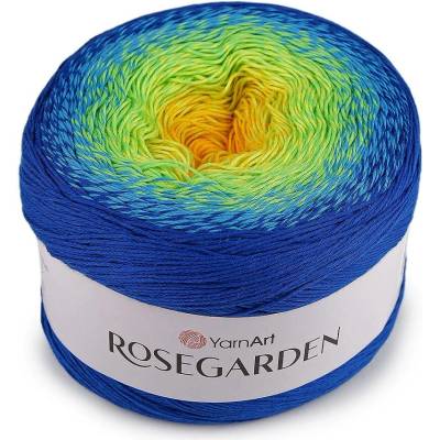Bavlněná pletací příze Rosegarden 250 g Varianta: 25 (320) modrá safírová zelená, Balení: 1 ks 49969/122018/293342