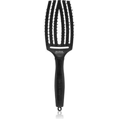 Olivia Garden Fingerbrush Double Bristles плоска четка за по-лесно разресване на косата
