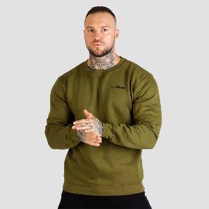 GymBeam Мъжка блуза Basic Military Green S