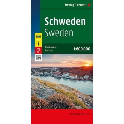 Freytag & Berndt mapa Švédsko 1:600 t.