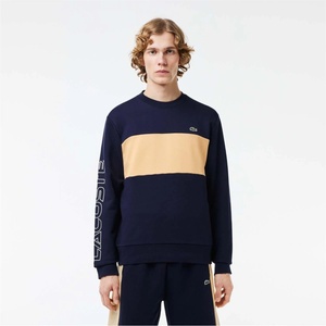Lacoste Блуза Lacoste Crewneck Colourblock Sweatshirt - Navy