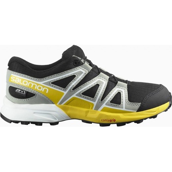 Salomon juniorská běžecká obuv Speedcross CSWP Black/Wrough Iron