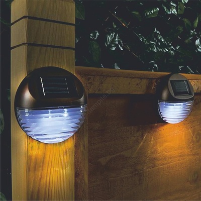 Baterie Centrum LED соларен стенен фенер 1, 2V 600mAh IP44 (BC0382)