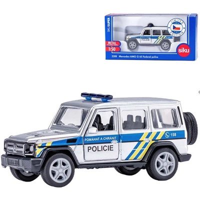 Siku super česká verzia polícia Mercedes AMG G65