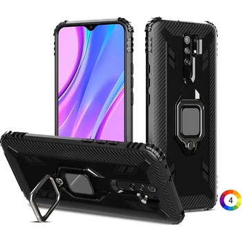 Image 1 of Xiaomi Redmi 9 Удароустойчив Ring Holder Калъф и Протектор