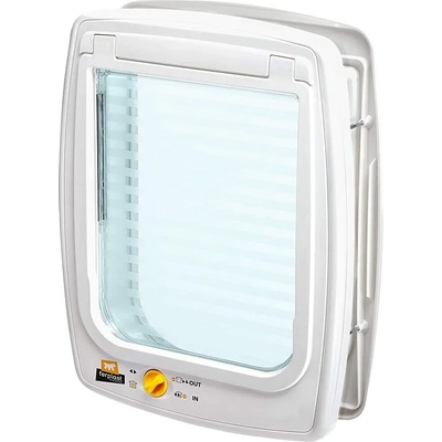 Ferplast Swing 11 - Вратичка за вграждане за кучета и котки, 31х38, 4/9.6 см. - бяла