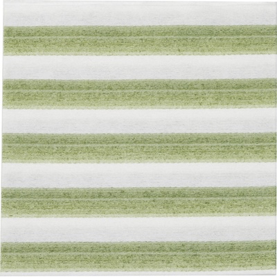 Zafferano Хартиени салфетки Righe раирани 25 x 25 см зелени 20 бр (NPQ2505)