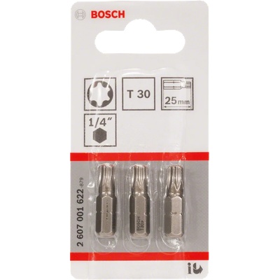 Bosch Накрайник за винтоверт особено твърд T30 (2607001622)