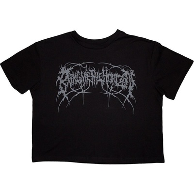 Bring Me The Horizon Metal Logo Genxsis Black M Дамски Риза (BMTHCT149LB02)