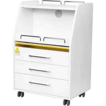 ACTIVESHOP Професионален работен шкаф за педикюр 601 бял (126502)