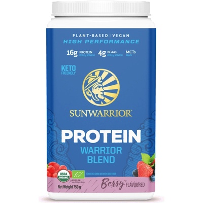 Sunwarrior Protein Blend BIO - Горски плодове - 750гр