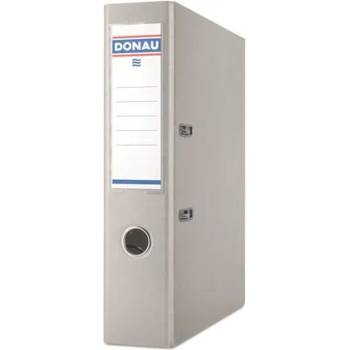 DONAU Папка за документи, 75 мм, A4, PP/картон, DONAU "Rainbow", сива 3970001PL-13 (3970001PL-13)