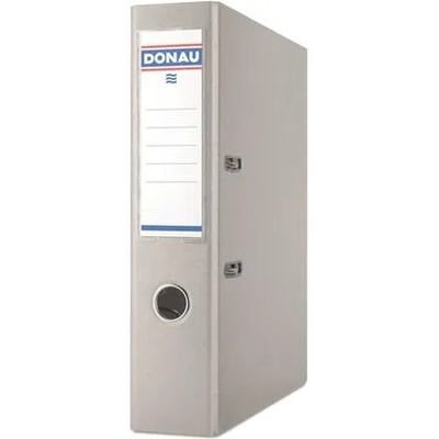 DONAU Папка за документи, 75 мм, A4, PP/картон, DONAU "Rainbow", сива 3970001PL-13 (3970001PL-13)