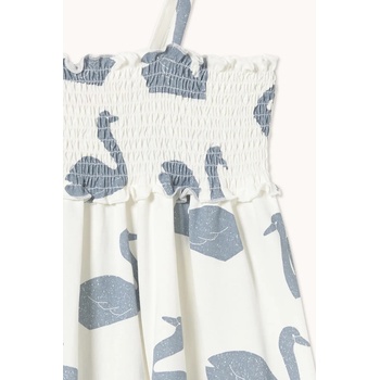 Tinycottons Детска памучна рокля Tinycottons BIG SWANS KNITTED DRESS (SS26.003)