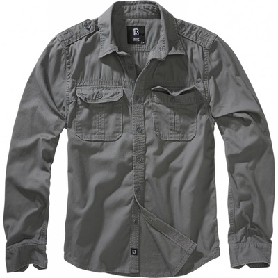 Brandit Vintage shirt shortsleeve charcoal grey