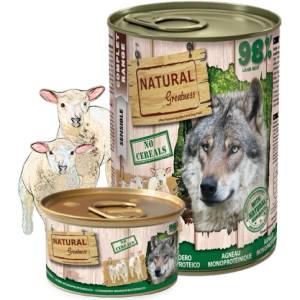 Natural Greatness Lamb Monoproteinic recipe - Монопротеин Агне (за чувствителни стомаси), 400гр, Испания NGD40009