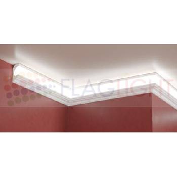 Ld-01 Декоративен профил за скрито led осветление ► 2 метра (ld01)