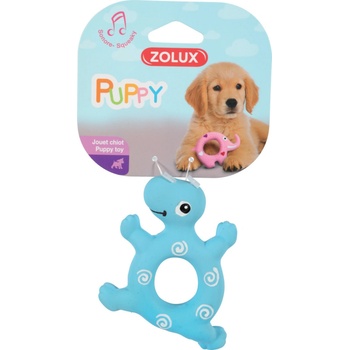 Zolux TURTLE latexová hračka pre šteniatka 8,5 x 2 x 9,5 cm