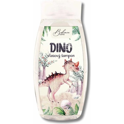 Bohemia Gifts Kids Dino šampon na vlasy pro děti oranžový 250 ml