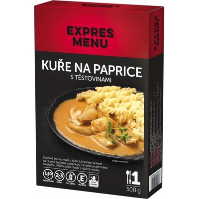 EXPRES MENU Kuře na paprice s těstovinami 500 g