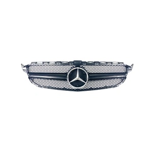 Carmart Решетка за Mercedes C-Class W205 (2014+) - AMG look черна