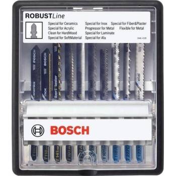 Bosch 10dílná sada pílových listov Robust Line Top Expert, so stopkou T 2.607.010.574
