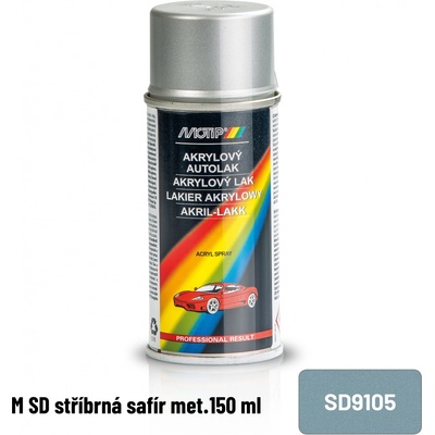 Motip Škoda akrylový sprej autolak 9105 stříbrná safír metalíza 150 ml | Zboží Auto