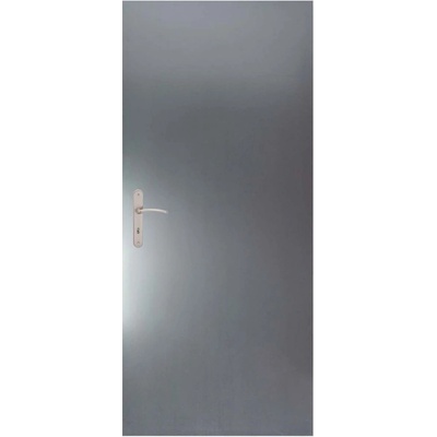 Porta doors ZK Plechové dveře pozinkované plné pravé 80 x 197 cm SCWP0PMP080000SP3KH000