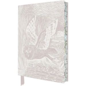 Flame Tree Publishing Angela Harding: Marsh Owl Artisan Art Notebook (Flame Tree Journals) | Flame Tree Publishing