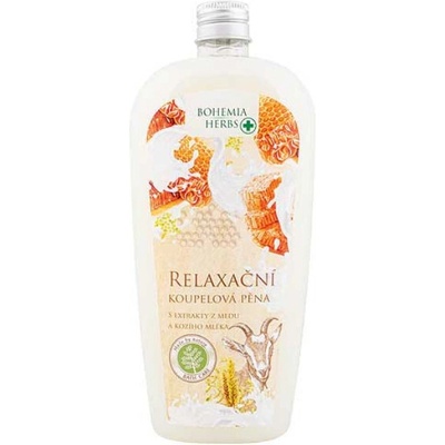 Bohemia Gifts & Cosmetics Pena do kupela Med a kozie mlieko 500 ml