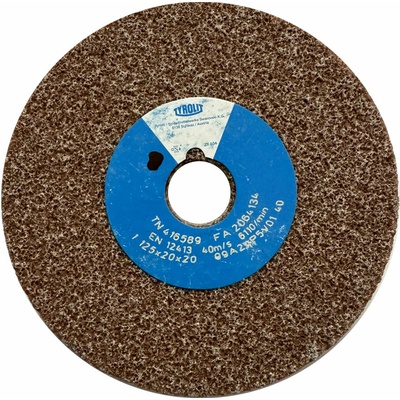 Tyrolit 99A24P5V40 Brúsny kotúč 125 x 20 x 20 mm 24 T416589