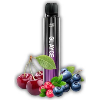 LOST MARY X GLAYCE Starter Kit Blueberry Cherry Cranberry 20 mg 2 ml