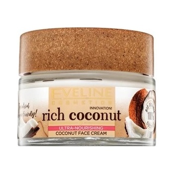 Eveline Cosmetics Rich Coconut Ultra-výživný pleťový krém 50 ml