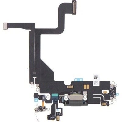 Charging Dock Connector Flex Graphite for Apple iPhone 13 Pro (Genuine)
