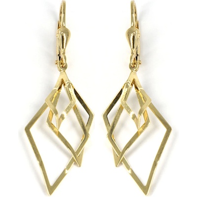 Pattic zlaté náušnice CA232304Y