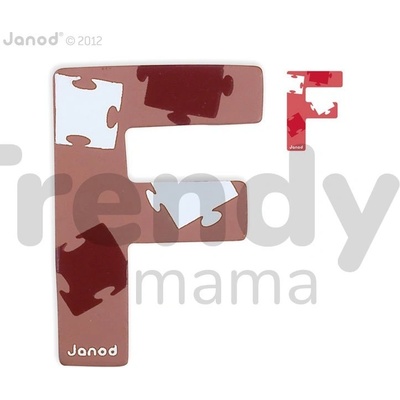 Janod drevené písmeno F ABCDeco