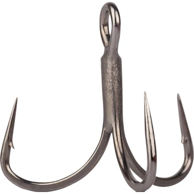 MUSTAD Trojháček In-Line Triple Grip Titanium Steel vel.4 6 ks