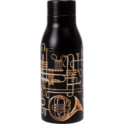 Seletti Termoska TOILETPAPER TRUMPETS 500 ml černá