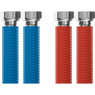 MERABELL Aqua Flexi Pripájacia súprava G3/4"–G3/4"30–60 cm–2 ks hadice(mod., červ.)M0056