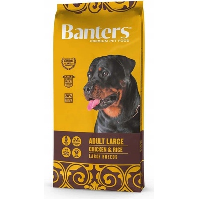 Banters adult velké kuřecí rýže 15 kg