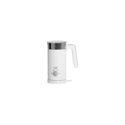 Adler Кана за мляко на пяна за лате и капучино Adler AD-4494, 500W, 4 функции, 300 мл, Син/Черен/Бял - Бял (AD-4494)