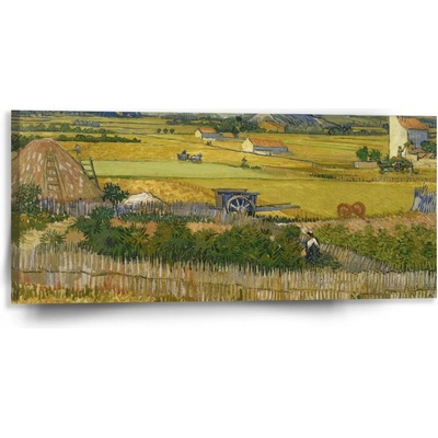 Sablio Obraz Úroda - Vincent van Gogh - 110x50 cm