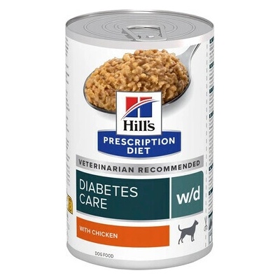 Hill´s Prescription Diet Canine w/d Diabetes Care s kuracím mäsom 370 g
