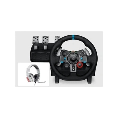 Logitech G29 Driving Force Racing Wheel and A10 Combo