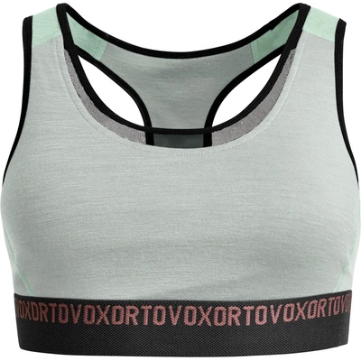 Ortovox Дамско мериносово термобельо Ortovox Women's 185 Rock'N'Wool Sport Top Merino base layer - Green Acid (115-1521-1013)