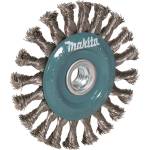 Makita Дискова четка makita 125 мм, плетена тел от неръждаема стомана 0, 5 мм d-77540 (d-77540)