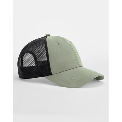 Beechfield B644R 6 panelová Trucker "Technical Mesh" 53.644R fresh green/black