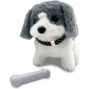 Alltoys Maznáčik 400225 psík Punťo šedobiely