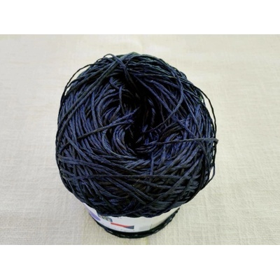 Chiffon hedvábí Deep Blue